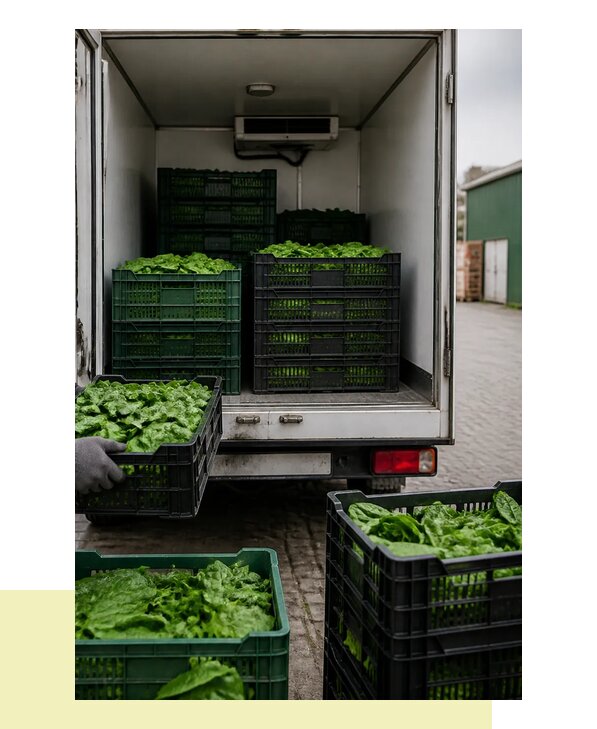 Перевозка шпината в Аксай с сохранением свежести продукции